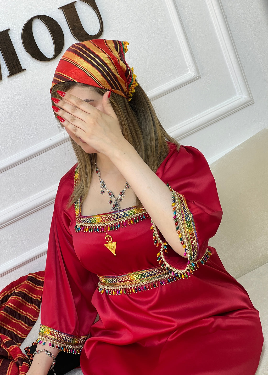 Robe-Manissa- rouge