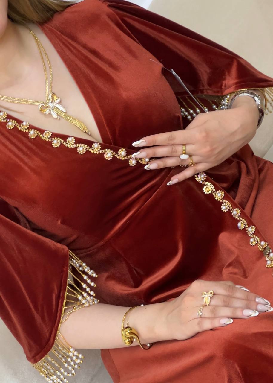 ROBE -ASSIL- Rouge brique